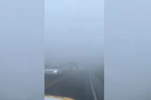 Atenção motoristas: visibilidade baixa na Rio do Rastro