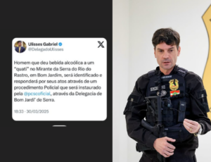 Bebida supostamente alcoólica é dada para quati em SC