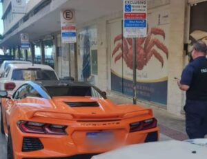 GM apreende Corvette de R$ 1,3 milhão em Balneário