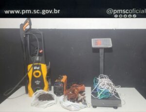 PM desmantela esquema de Receptação em Itajaí