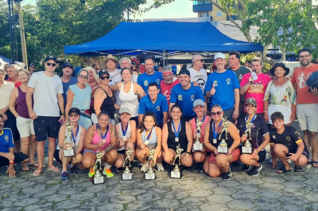Torneio tradicional de taco em Siderópolis