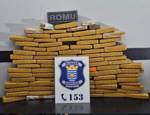 Traficante cai com 45 quilos de maconha em BC