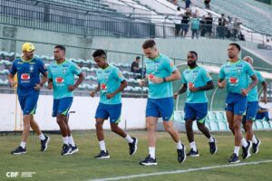 Brasil começa preparação para encarar Colômbia