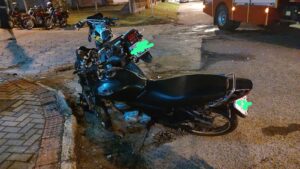 Acidente deixa homens com fratura em Santa Rosa do Sul