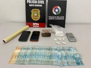 Ação policial integrada prende homem em Garopaba