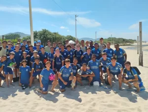 Avaí promove atividade de segurança e lazer na praia
