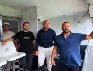 Empresa de Criciúma na reforma da Vila Belmiro