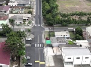 Criciúma tem novas ruas pavimentadas na Santa Luzia