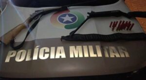Homem é preso com armas em José Boiteux