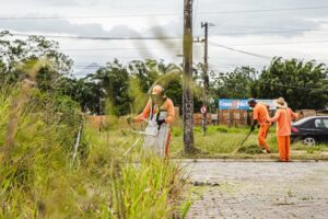 São José inicia mutirão de limpeza e tapa-buracos