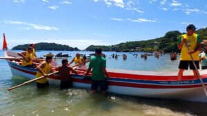 Pescadores de Garopaba ficam em 6º no Festival de Remo