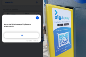 Usuários relatam problemas com pagamento do rotativo