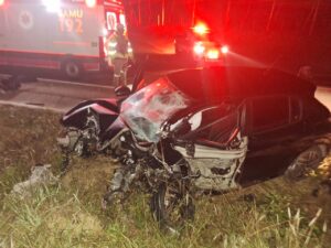 Tragédia na SC-110: colisão mata três jovens