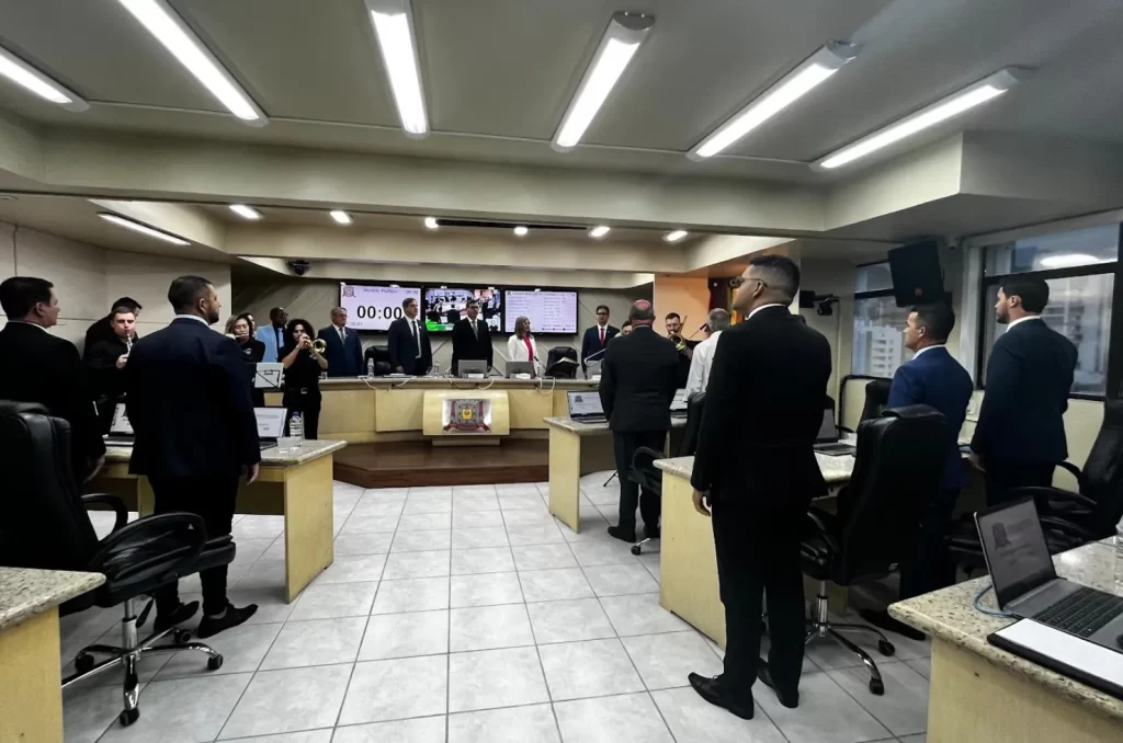 Plenário da Câmara de Criciúma