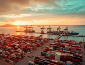 Exportações de SC crescem 7,8%  no 1º trimestre