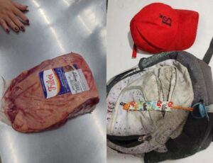 Homem furta carne em supermercado de Itajaí