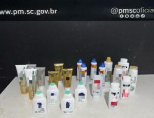 Mulher furta R$ 555 em produtos de higiene em Itajaí