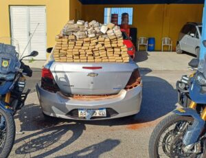 PRF apreende  300 kg de maconha no feriado