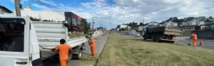 Mutirão de limpeza e reparos segue por bairros de SC
