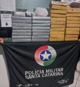 Mais de 40 quilos de drogas são apreendidos em São José