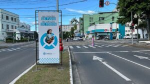 Saiba qual finalidade dos totens instalados em Tubarão