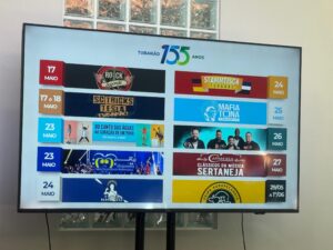 Programação de aniversário de Tubarão é lançada