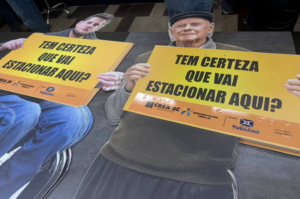 Totens para conscientização são doados para Tubarão