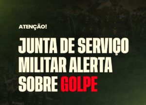 É golpe! Serviço Militar alerta sobre sites falsos