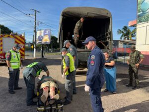 Capivari de Baixo participa de simulado de desastres