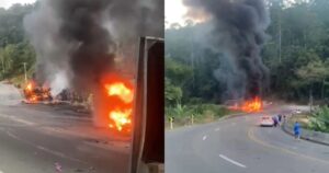 Grave acidente com ônibus do Rincão deixa dois mortos