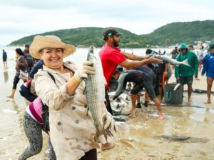 Aberta oficialmente a temporada de pesca da tainha