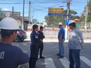 Obra provoca alteração no trânsito em Florianópolis