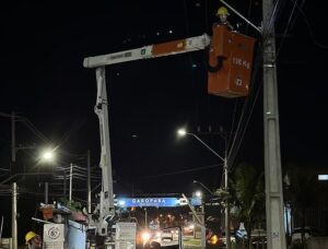 Rodovia SC-434 ganha nova iluminação em LED