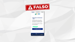 INSS alerta para golpe para consultar indenização