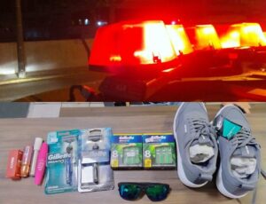 Homem é preso após furtar loja no centro de Itajaí