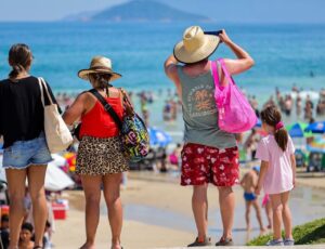 SC bate recorde de turistas internacionais