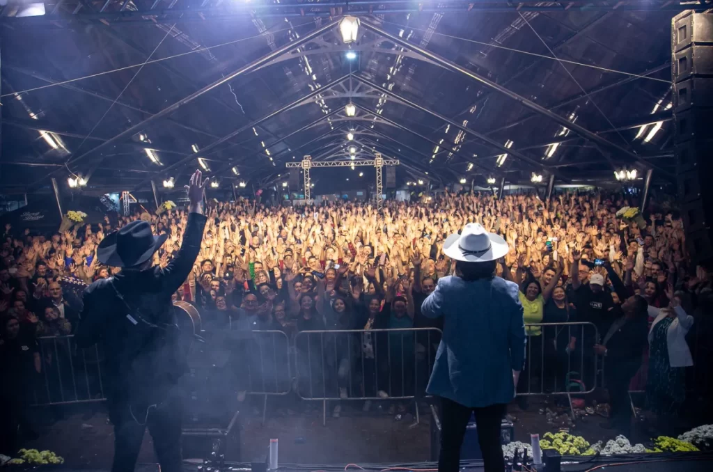 Imagem de arquivo da Festa do Colono de Siderópolis