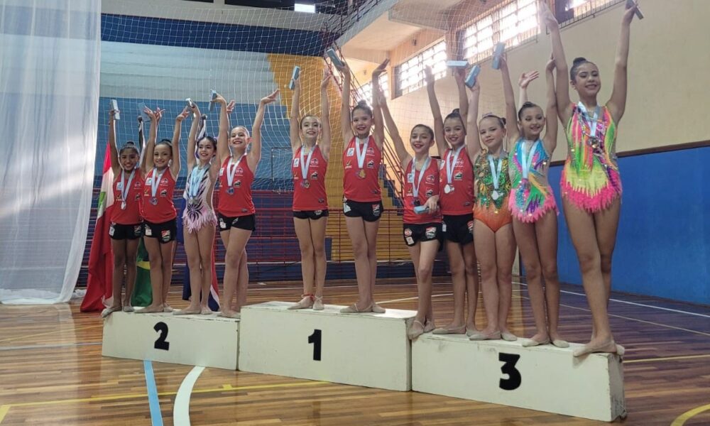 Criciúma conquista 11 pódios na ginástica