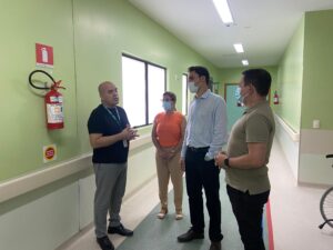 Estrutura do HMISC em Criciúma é fiscalizada