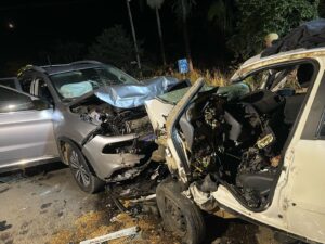 Motorista morre em colisão frontal em Turvo