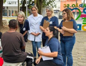 Ação conjunta aborda mais de 20 pessoas em Tubarão