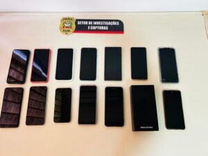 Operação recupera celulares furtados em Blumenau