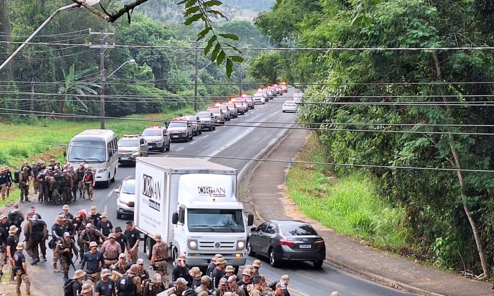 Criciúma sedia 8º Curso de Táticas Policiais
