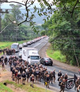 Criciúma sedia 8º Curso de Táticas Policiais
