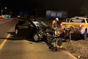 Motociclista morre em acidente na SC-108 em Turvo