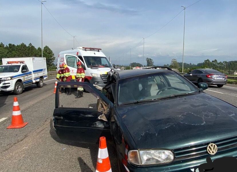 Motociclista morre em colisão na BR-101 em Araranguá