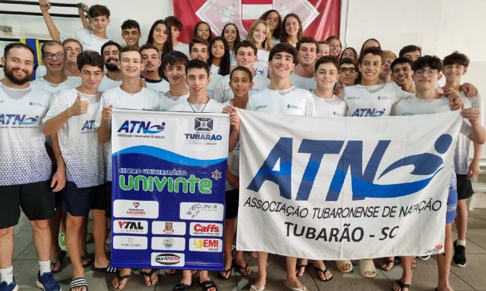Atletas de Tubarão se destacam em competição de natação