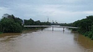 Defesa Civil monitora nível do Rio Tubarão