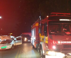 Colisão na SC-445 deixa feridos em Siderópolis