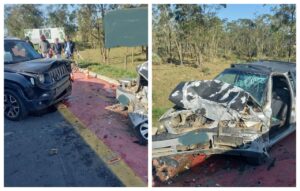 Colisão entre veículos deixa condutor encarcerado